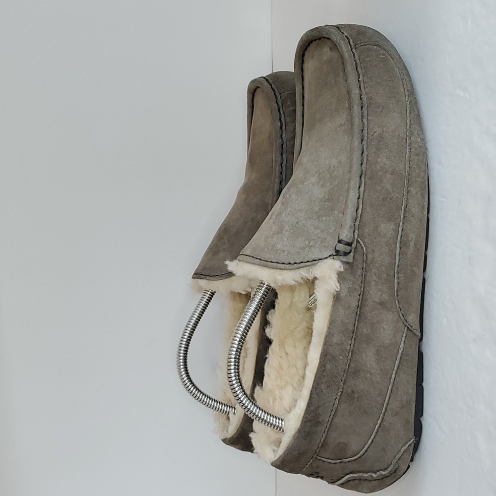 UGG Ascot suede wool lined Moc slippers